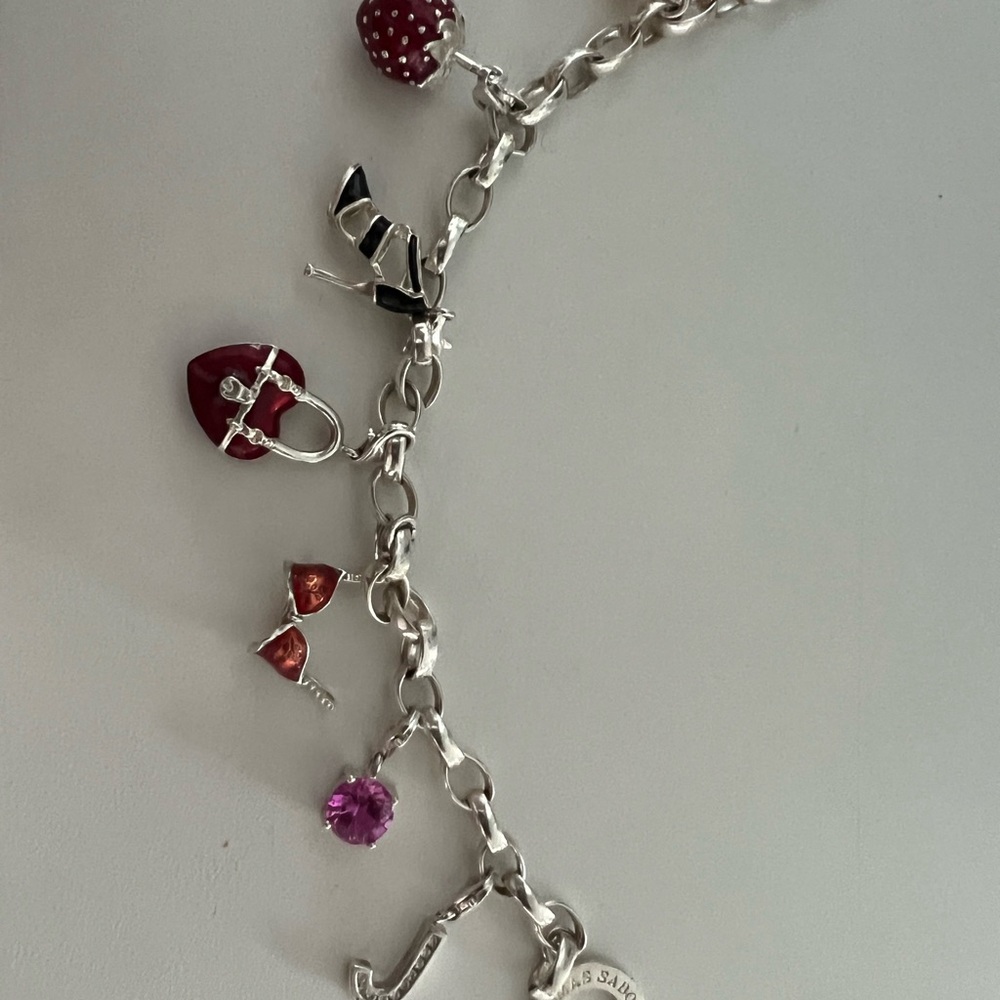 Thomas Sabo Silver Charm Bracelet with charms